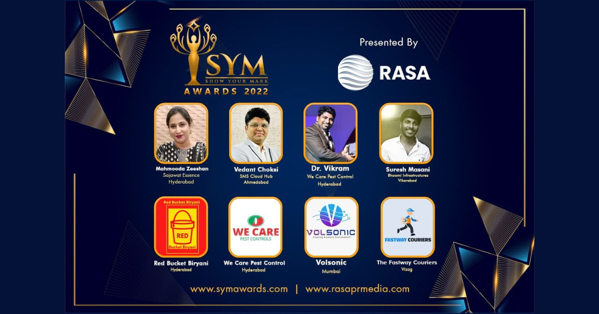 Rasa PR Media has announced the winners of the SYM Digital Awards – 2022